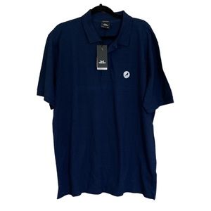 Tee Jays Organic Cotton Polo Shirts New with Tags Size XXL Navy Blue